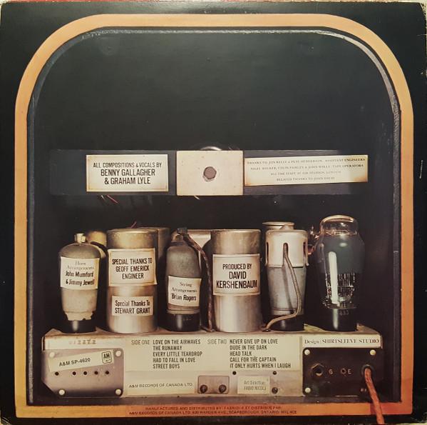 Gallagher And Lyle - Love On The Airwaves - Lp