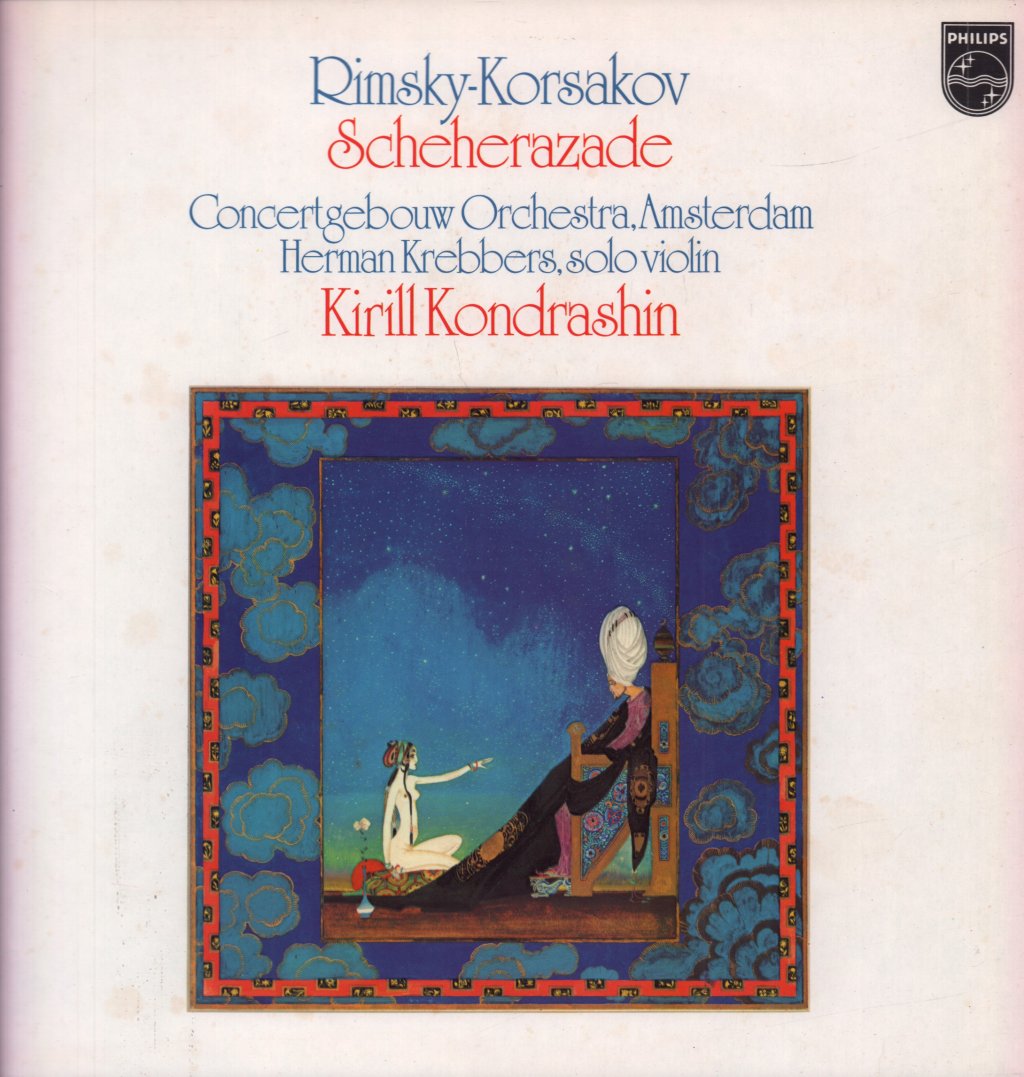 Herman Krebbers / Kiril Kondrashin / Concertgebouw Orchestra - Rimsky-Korsakov - Scheherazade - Lp