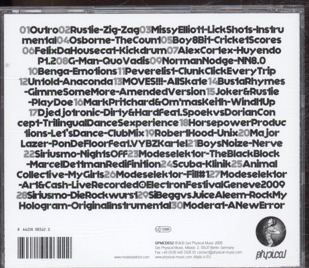 Modeselektor - Body Language Vol. 8 - Cd