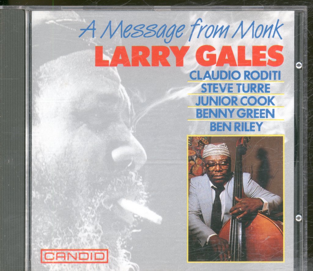 Larry Gales - A Message From Monk - Cd