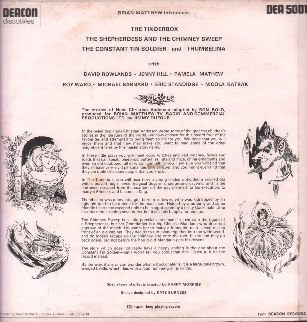 Brian Matthew - Hans Christian Andersen - Lp