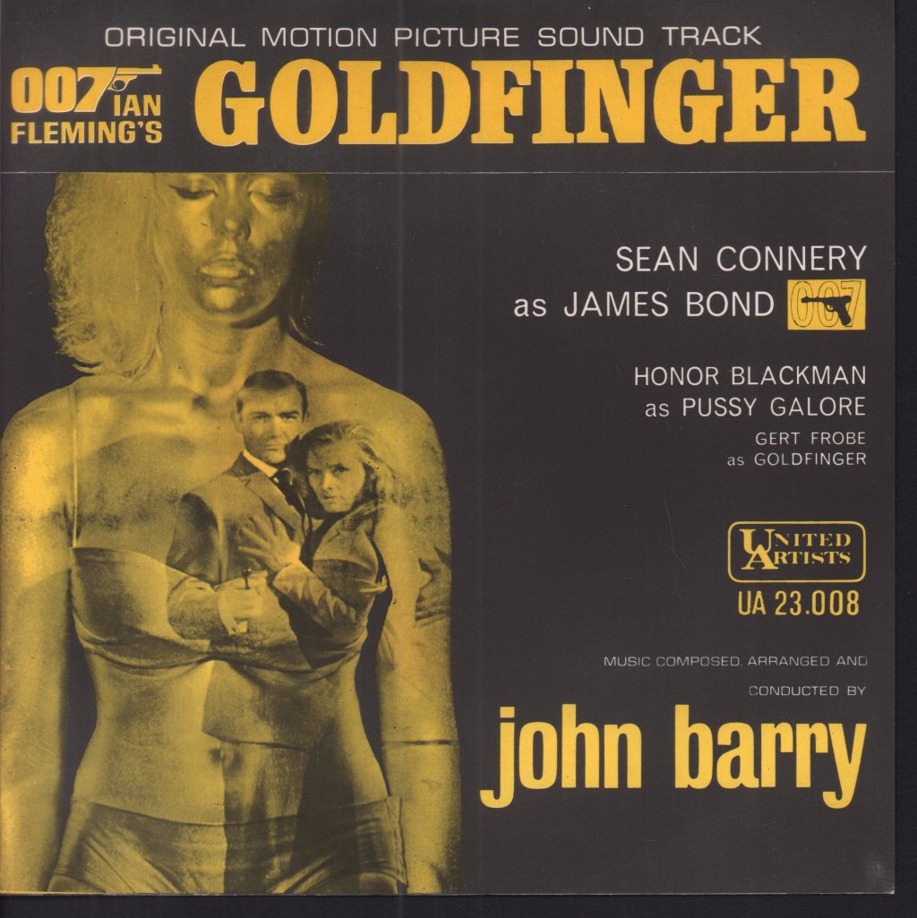 John Barry - Goldfinger - 7 Inch