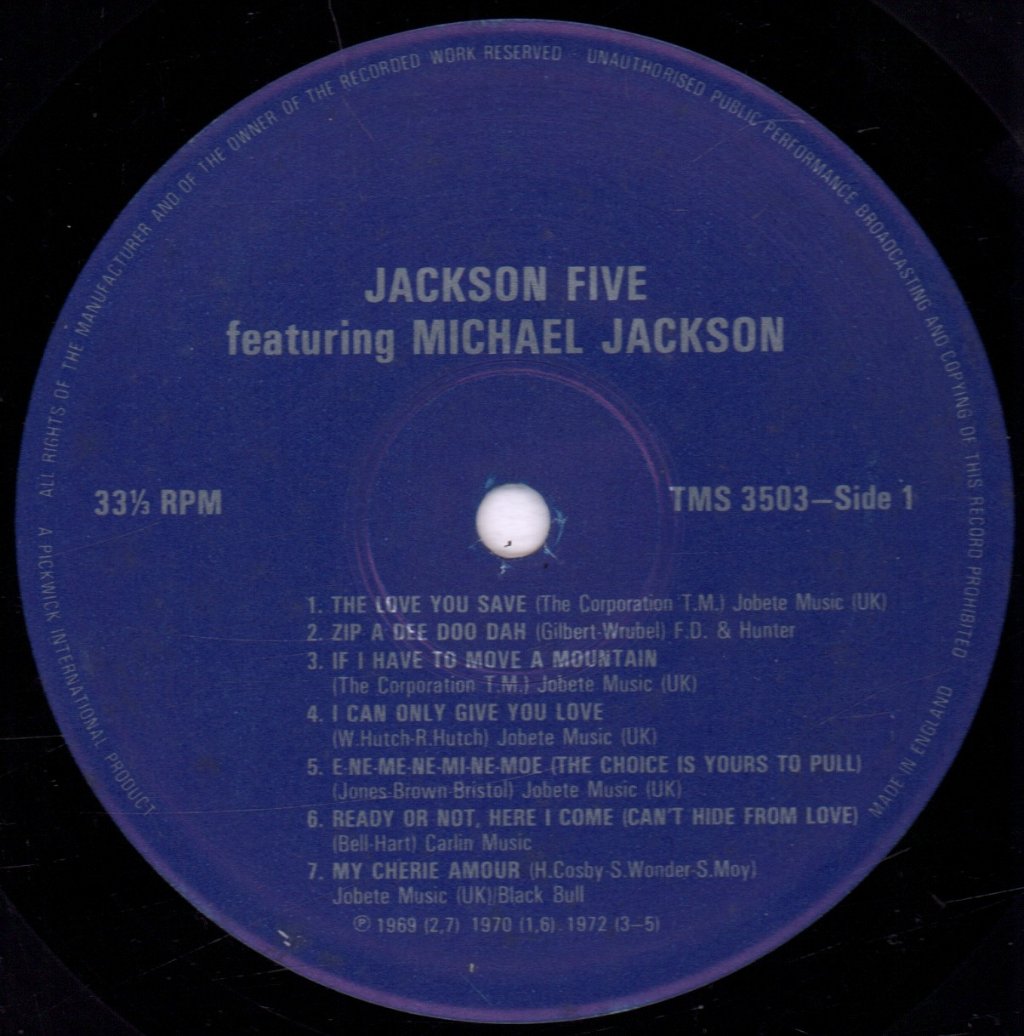 Jackson 5 Featuring Michael Jackson - Jackson 5 Featuring Michael Jackson - Lp