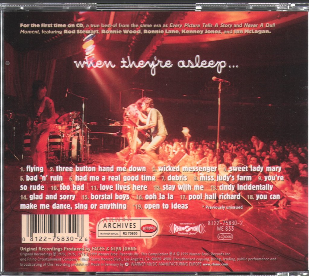 Faces - Good Boys... The Best Of - Cd