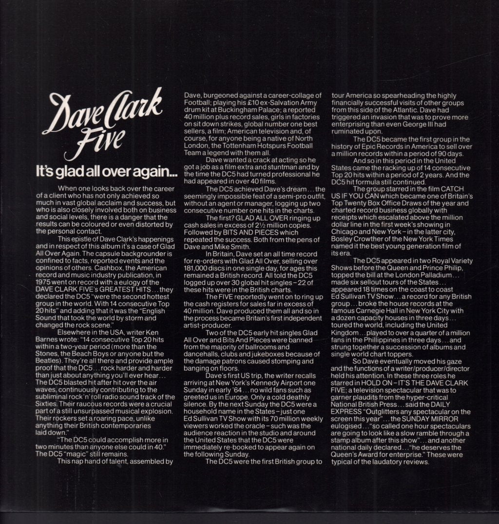 Dave Clark Five - 25 Thumping Great Hits - Lp