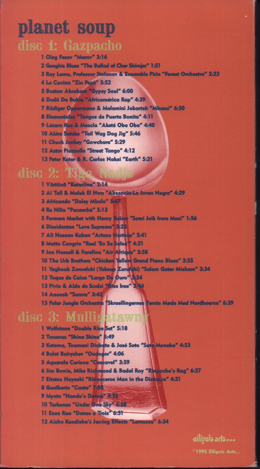 Various Artists - Planet Soup - Triple Cd