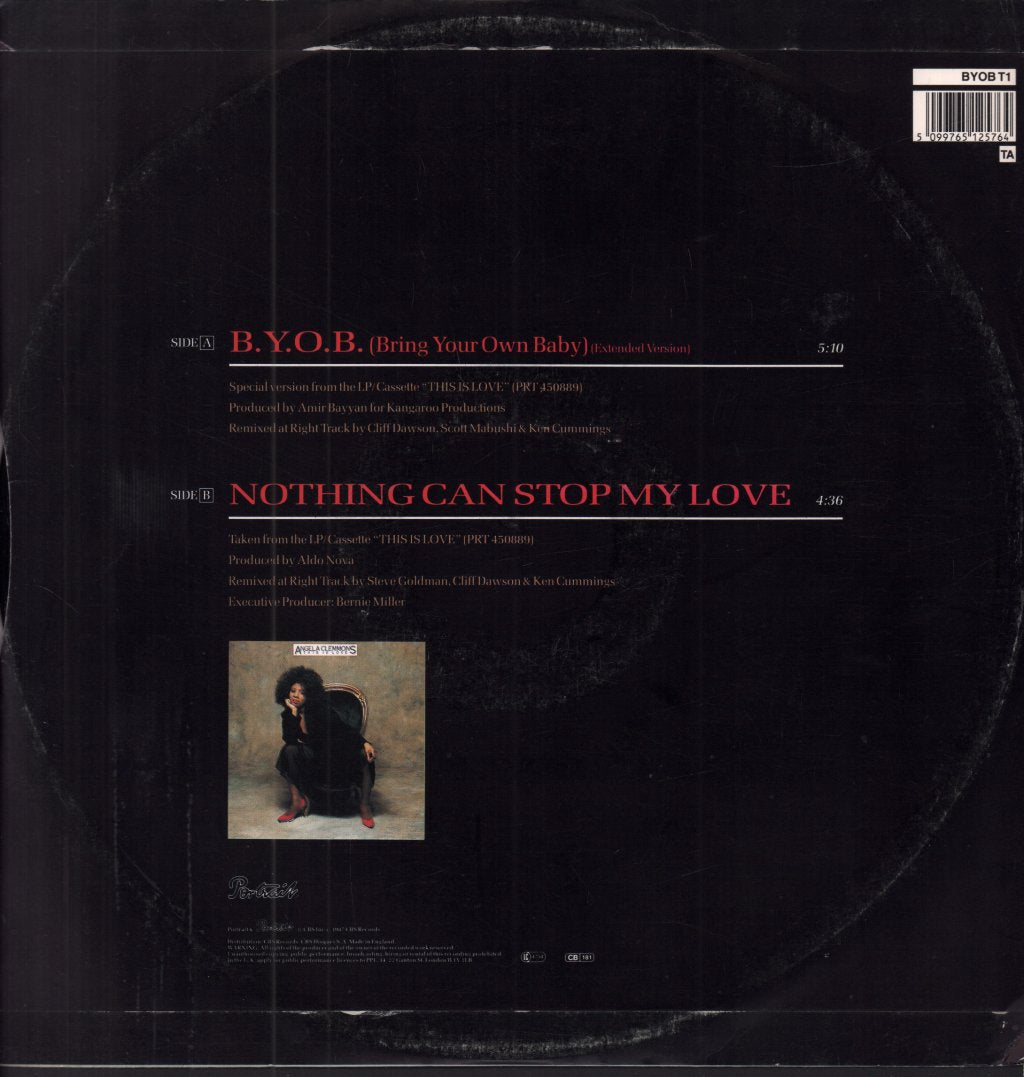 Angela Clemmons - B.y.o.b. - 12 Inch