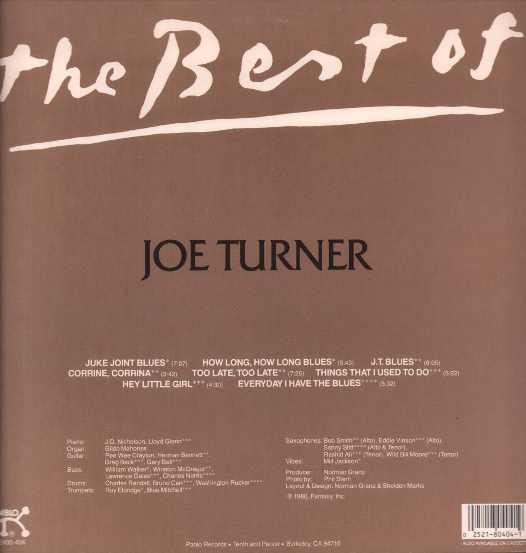 Joe Turner - Best Of - Lp