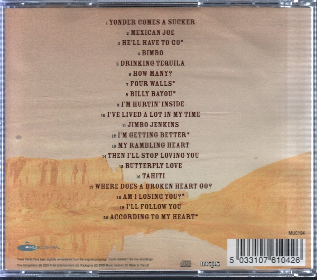 Jim Reeves - Legend Of Jim Reeves - Cd