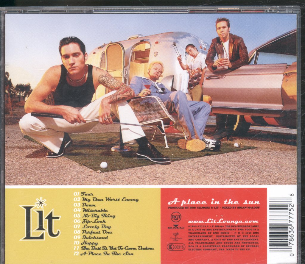 Lit - A Place In The Sun - Cd
