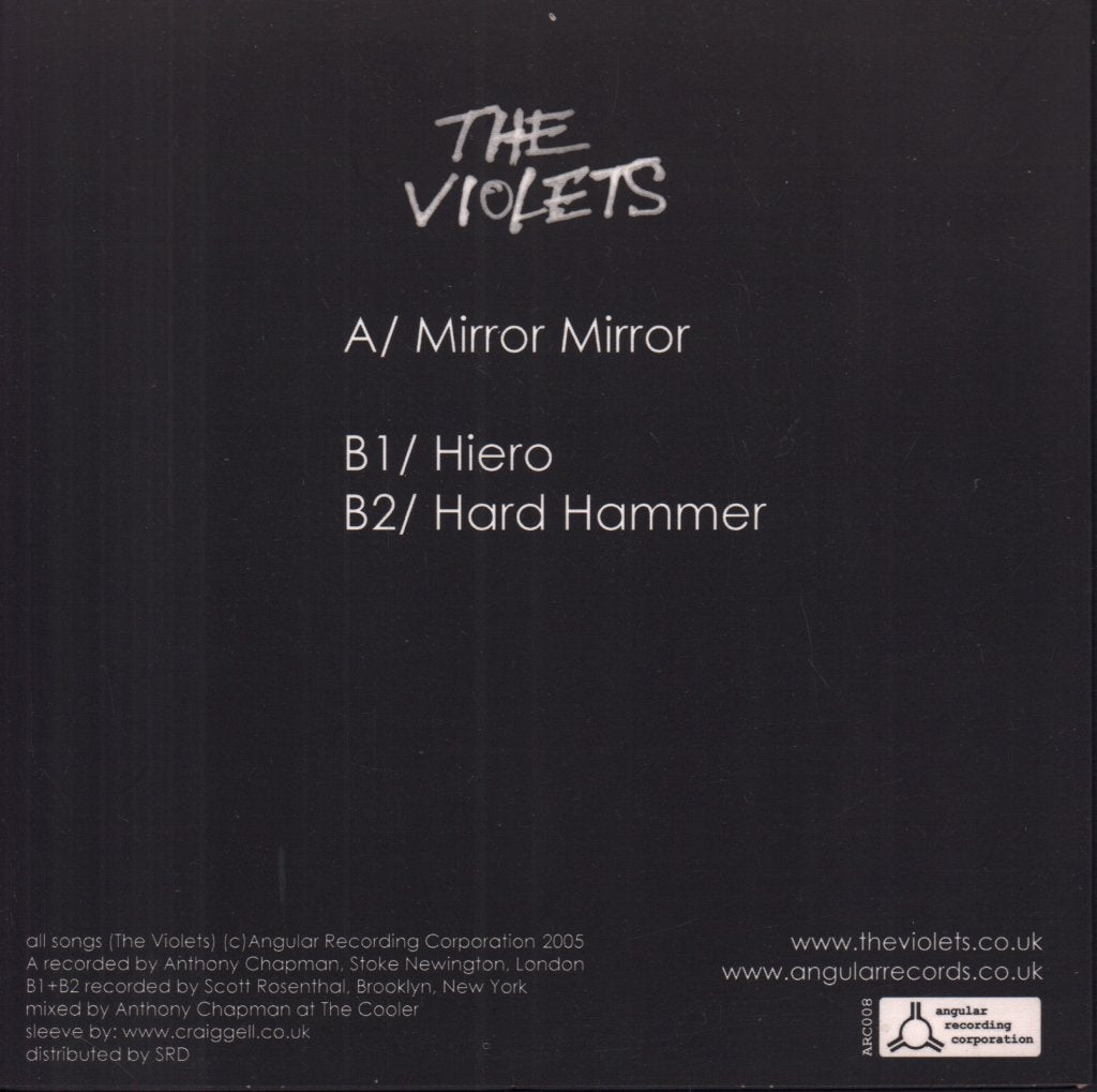 Violets - Mirror Mirror - 7 Inch