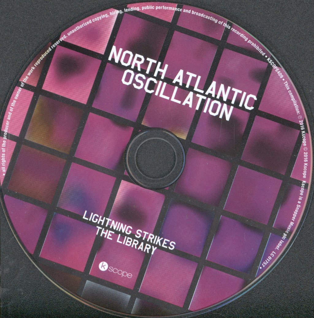 North Atlantic Oscillation - Lightning Strikes The Library - Cd