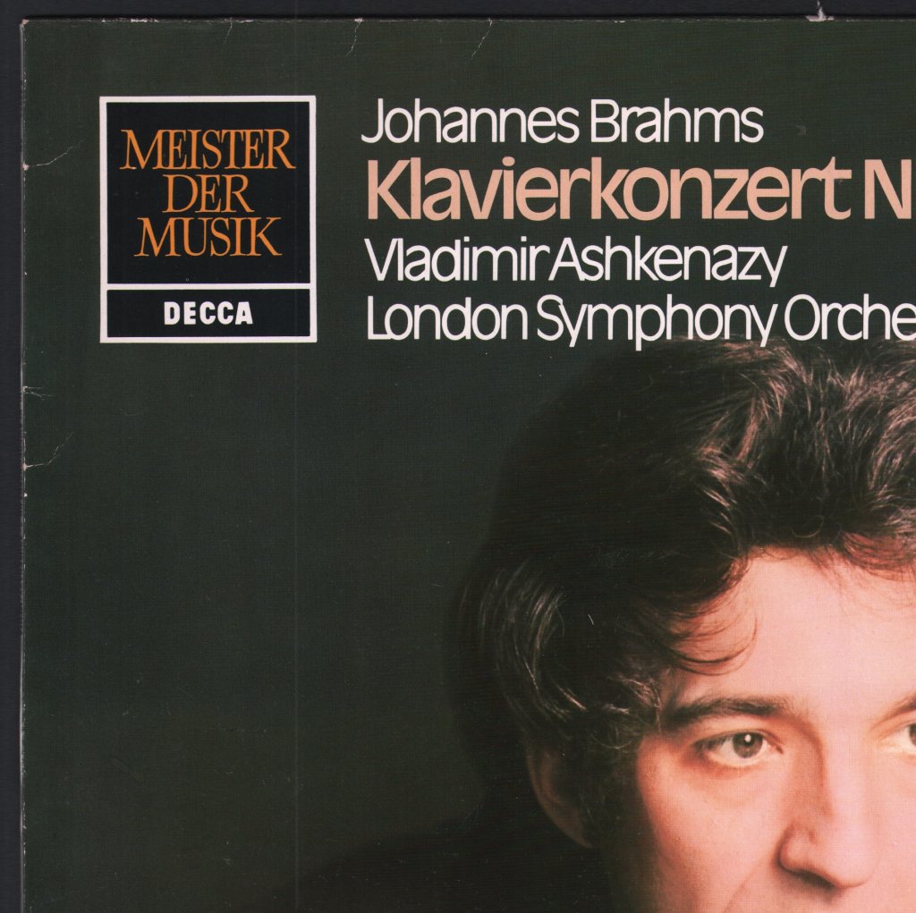 Vladimir Ashkenazy / Zubin Mehta / London Symphony Orchestra - Johannes Brahms - Piano Concerto No. 2 - Lp