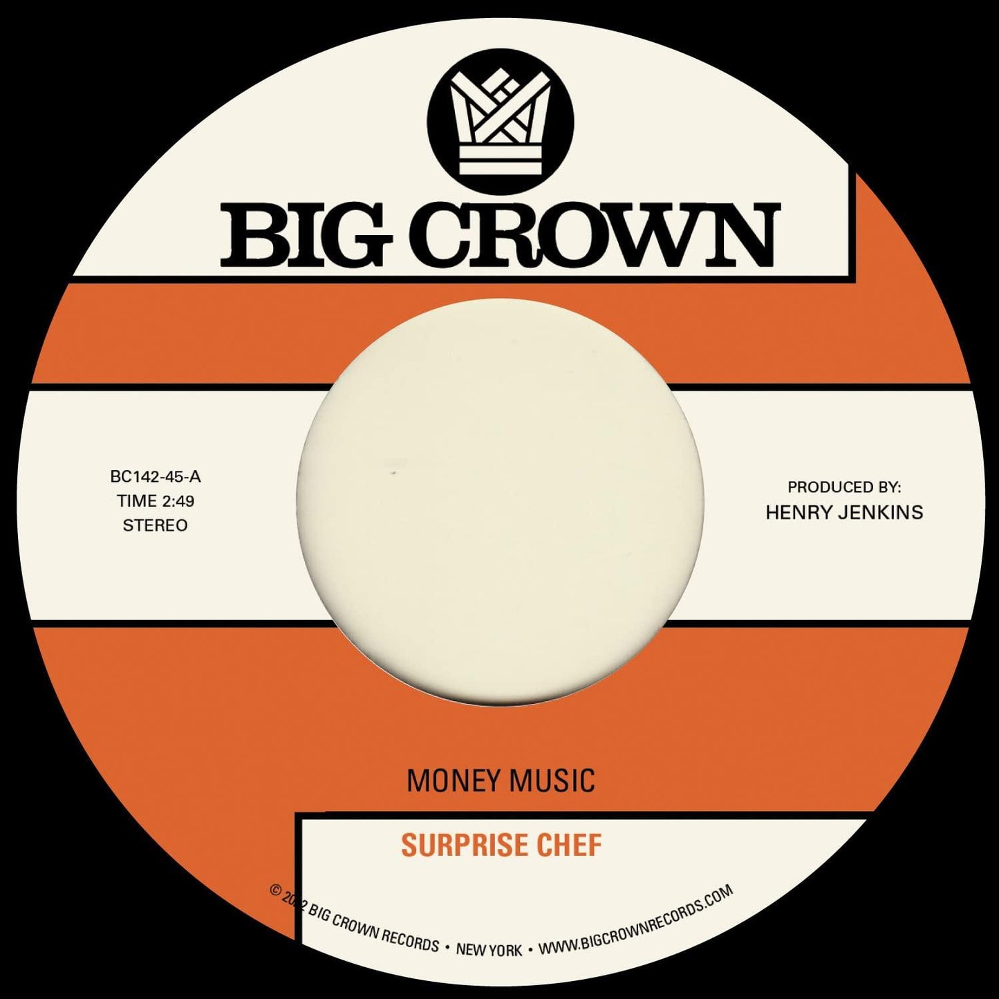 Surprise Chef - Money Music/Suburban Breeze - 7 Inch
