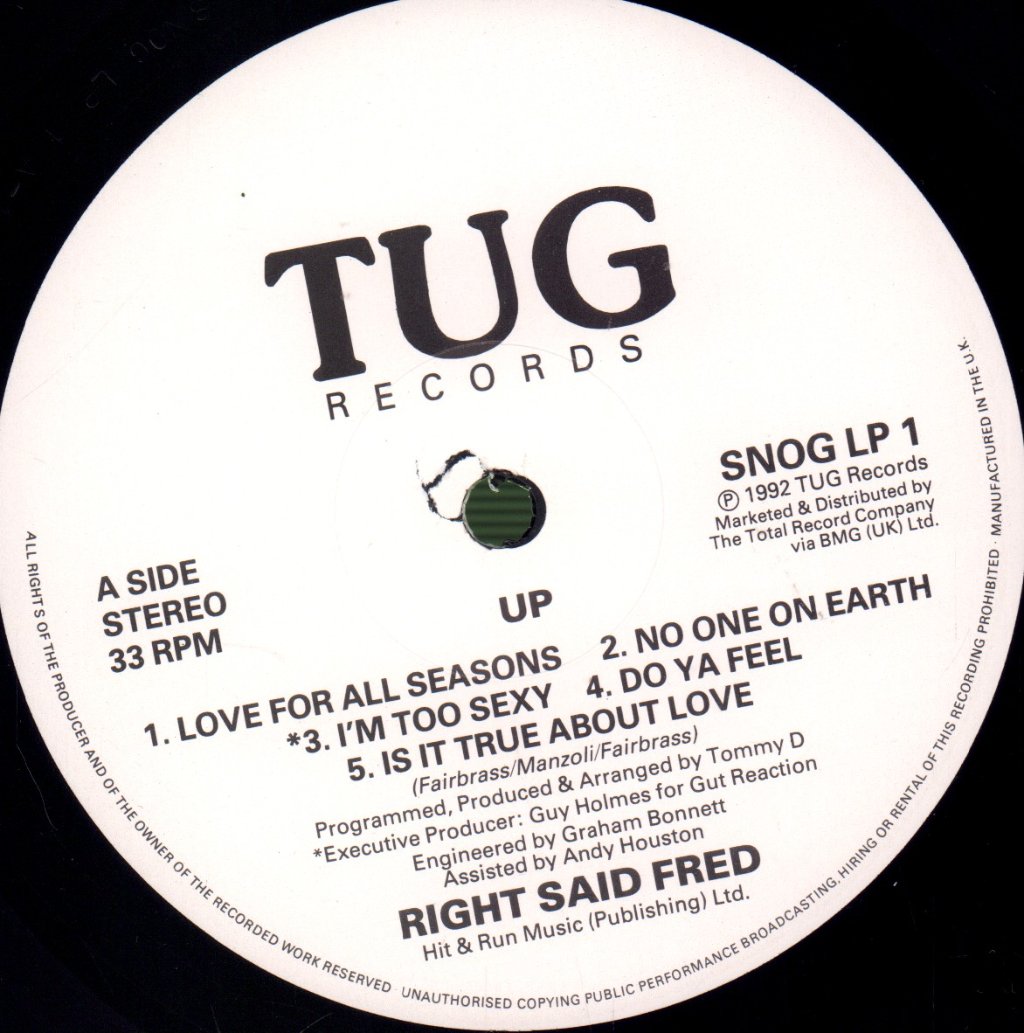 Right Said Fred - Up - Lp