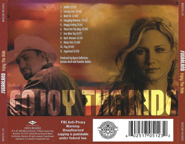 Sugarland - Enjoy The Ride - Cd