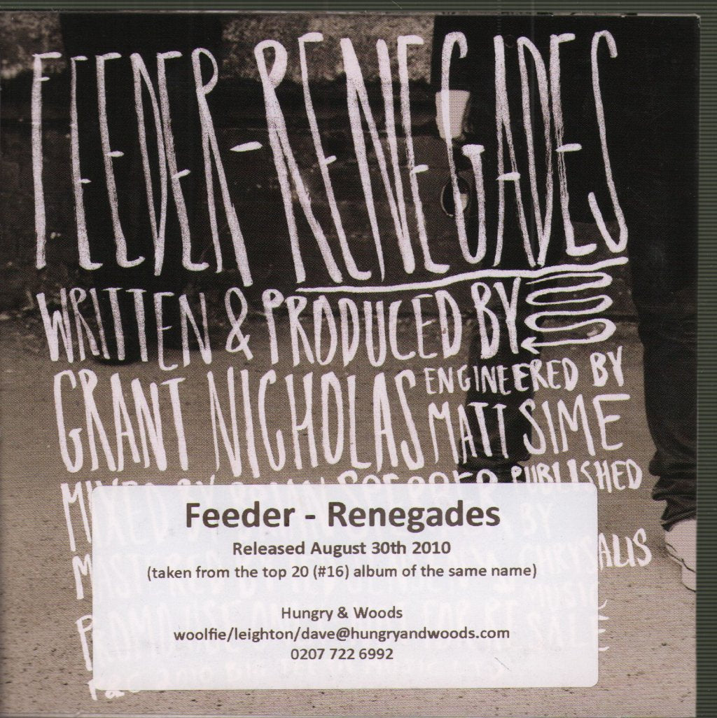 Feeder - Renegades - Cd