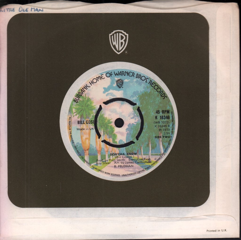 Bill Cosby - Little Ole Man - 7 Inch