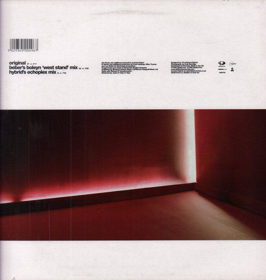 Hybrid Featuring Julee Cruise - If I Survive - 12 Inch