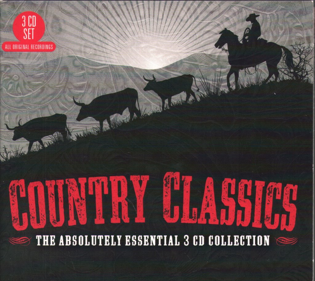 Various Artists - Country Classics the Absolutely Essential  CD Collection - Triple Cd