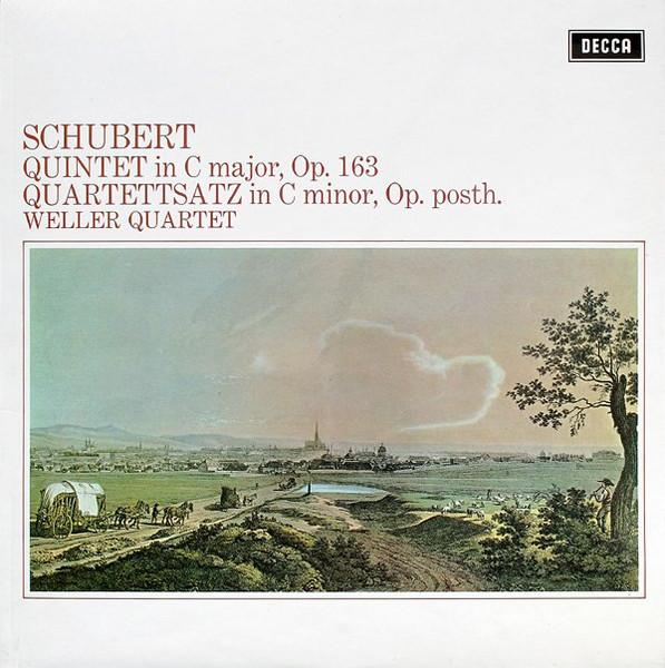 Weller Quartet - Schubert Quintet In C Major - Lp