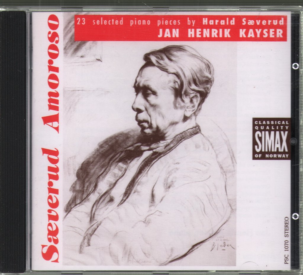 Harald Sæverud/Jan Henrik Kayser - 23 Selected Piano Pieces - Cd