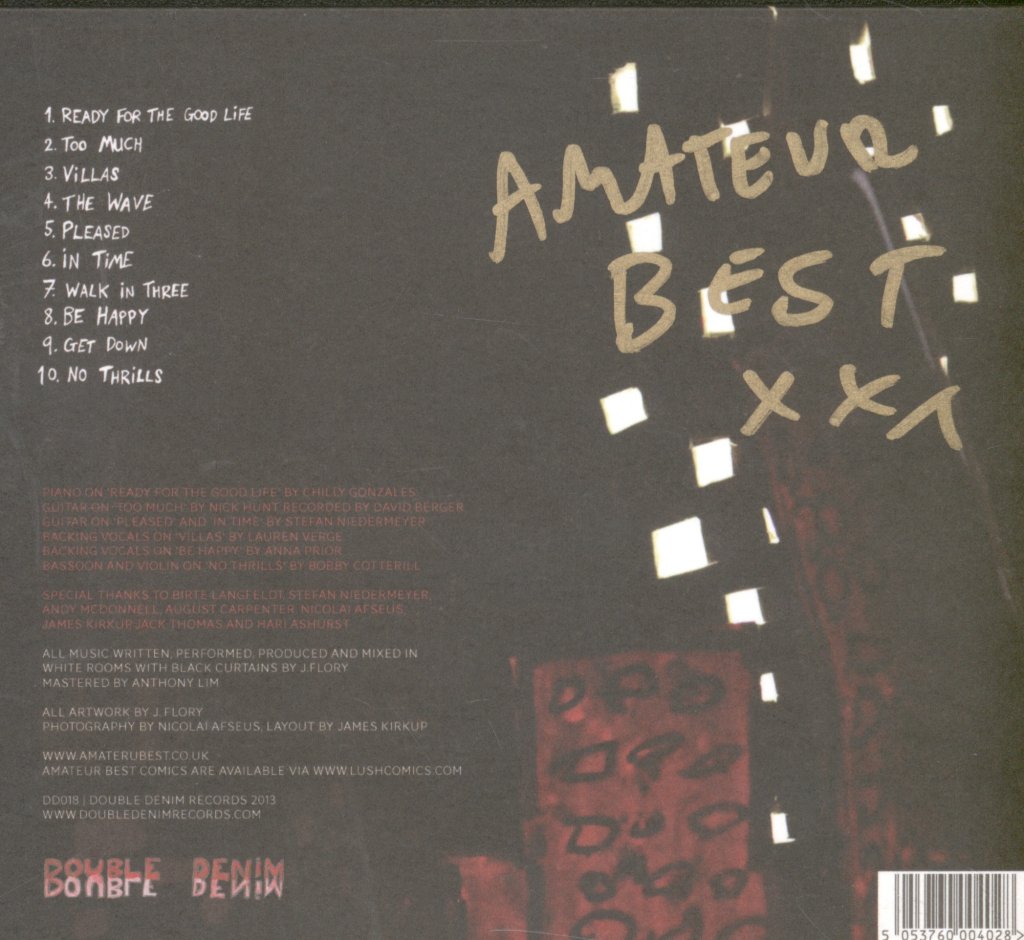 Amateur Best - No Thrills - Cd