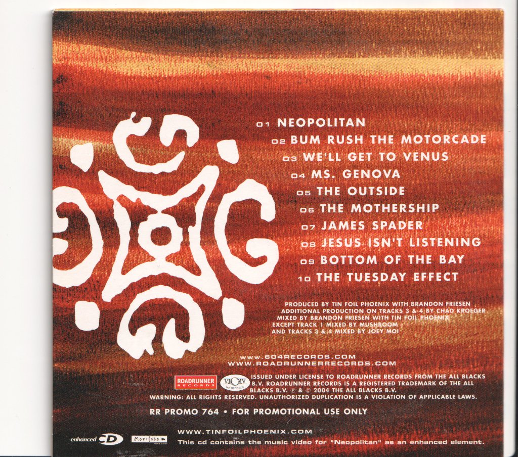 Tin Foil Phoenix - Living In The Shadow Of The Bat - Cd
