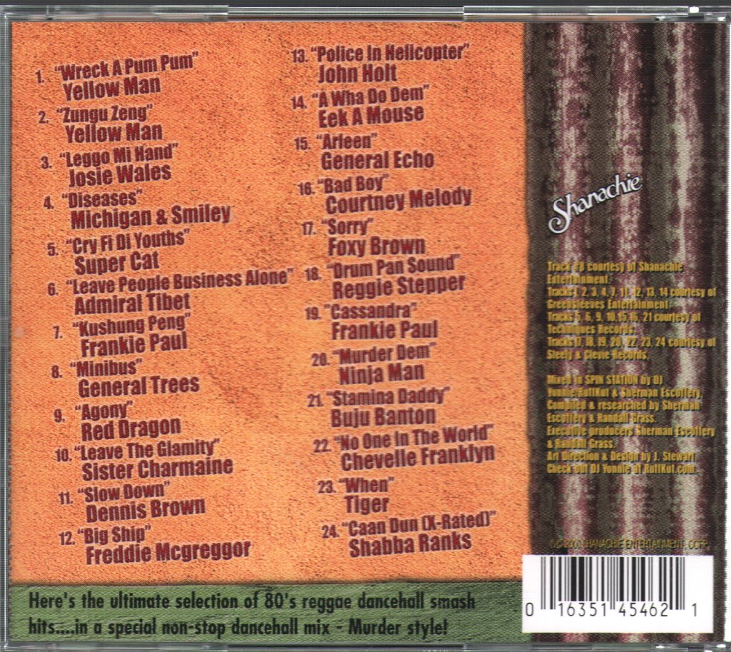 Various Artists - 24 Karat Gold (A 24 Track Mega-Mix Of Classic Dancehall Hits From 1979-1990) - Cd