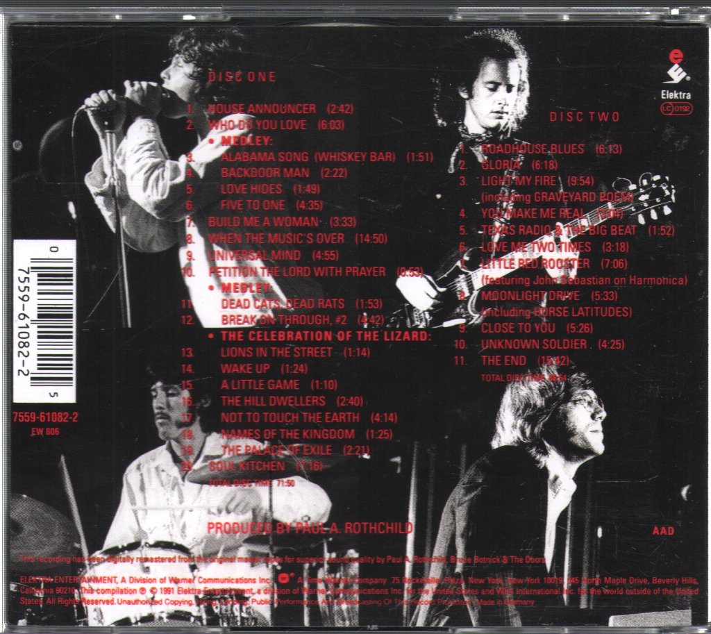 Doors - In Concert - Double Cd