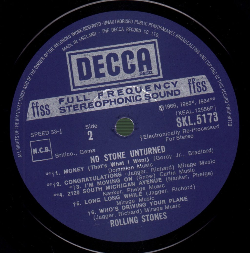 Rolling Stones - No Stone Unturned - Lp