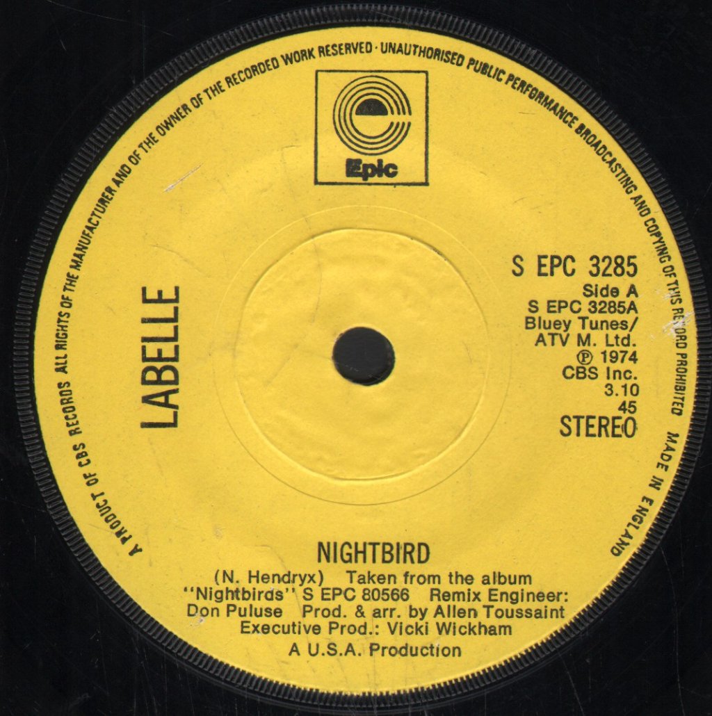 Labelle - Nightbird - 7 Inch
