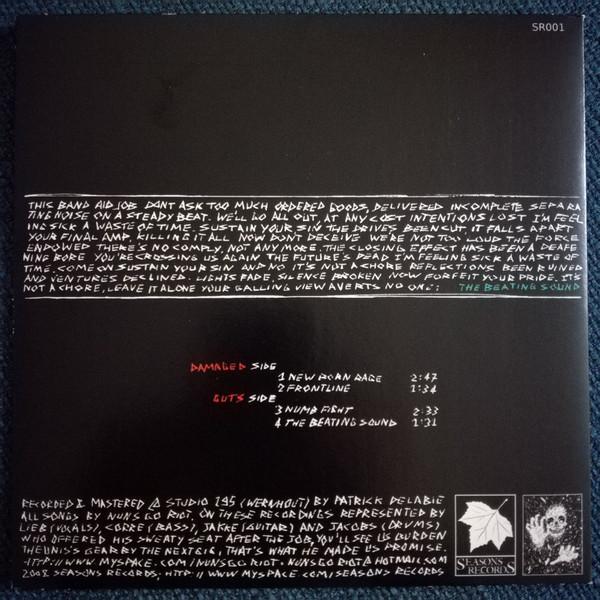 Nuns Go Riot - Damaged Guts - 7 Inch