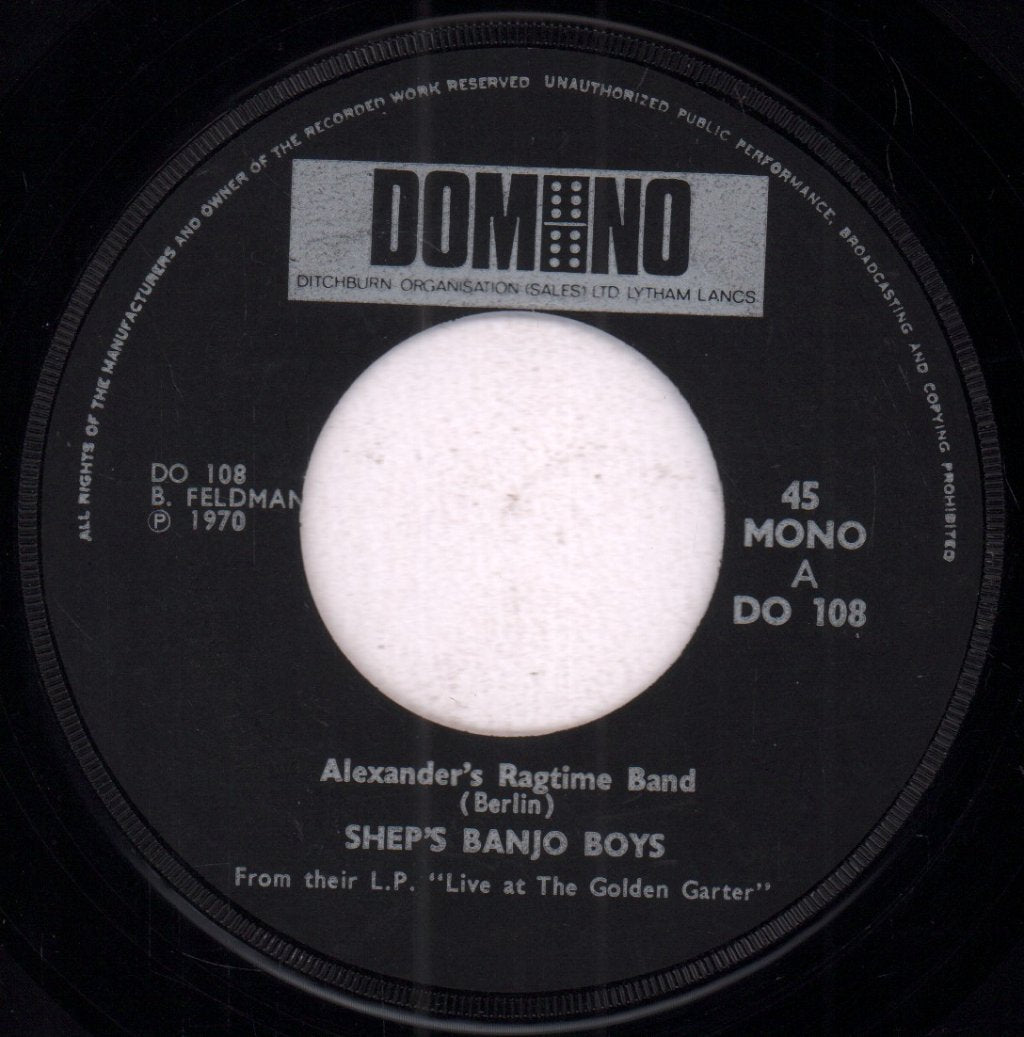 Sheps Banjo Boys - Alexander's Ragtime Band - 7 Inch