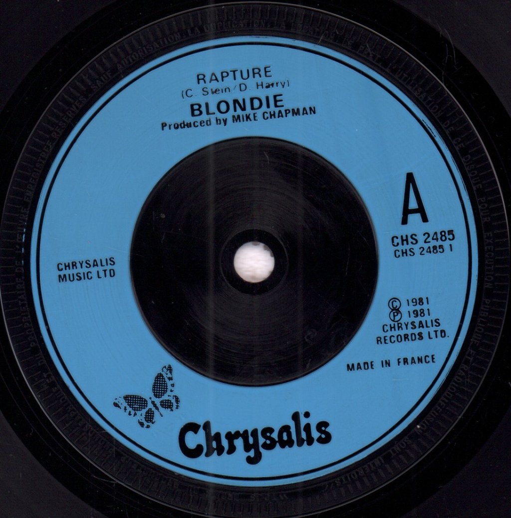 Blondie - Rapture - 7 Inch