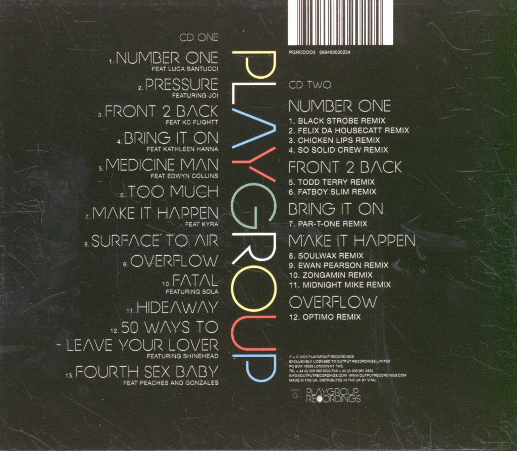 Playgroup - Playgroup - Cd