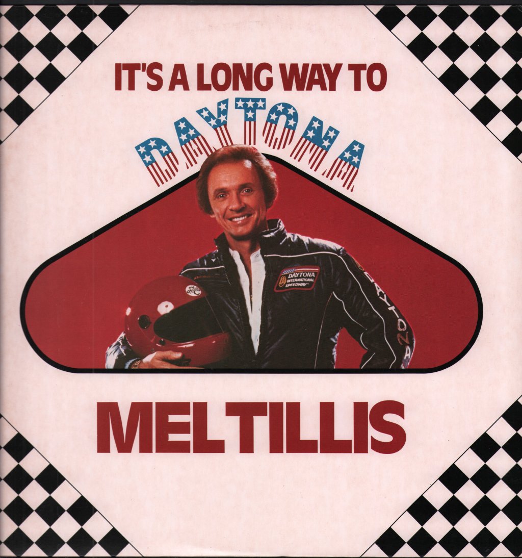 Mel Tillis - It's A Long Way To Daytona - Lp