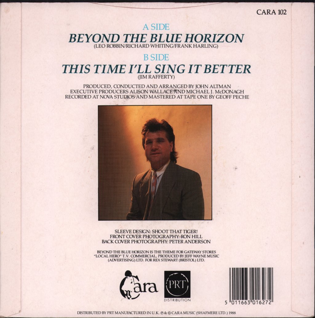 Willy Finlayson - Beyond The Blue Horizon - 7 Inch