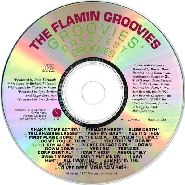 Flamin' Groovies - Groovies Greatest Grooves - Cd