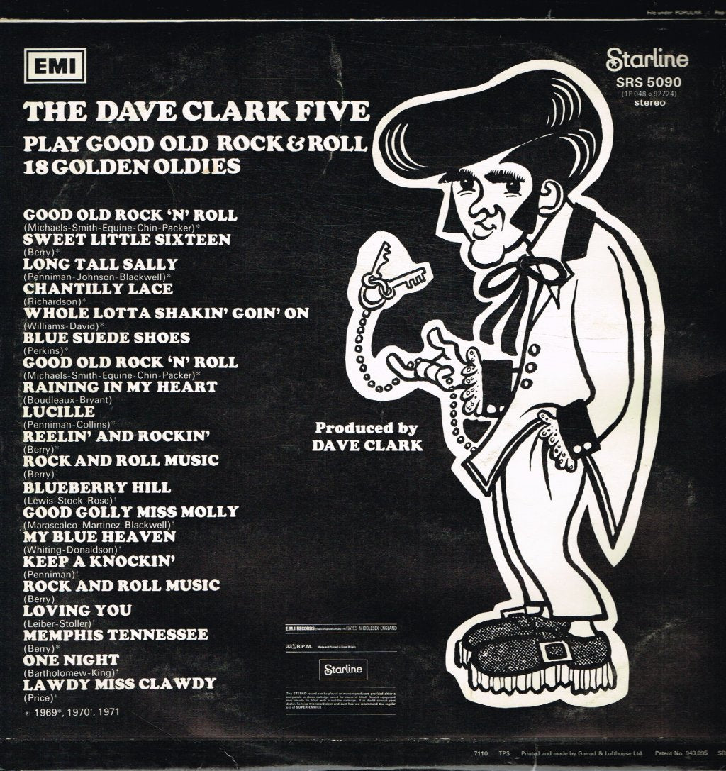 Dave Clark Five - Play Good Old Rock  & Roll - Lp