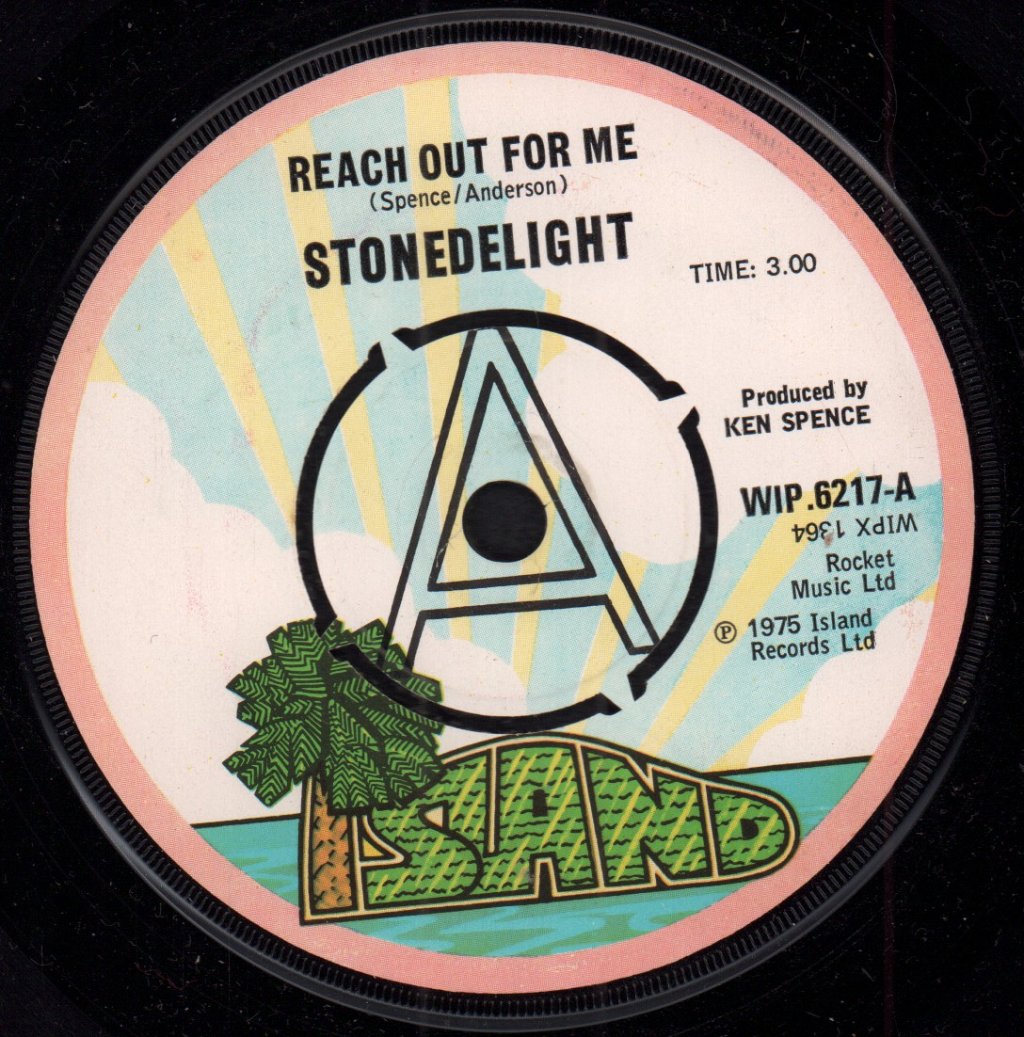 Stonedelight - Reach Out For Me - 7 Inch
