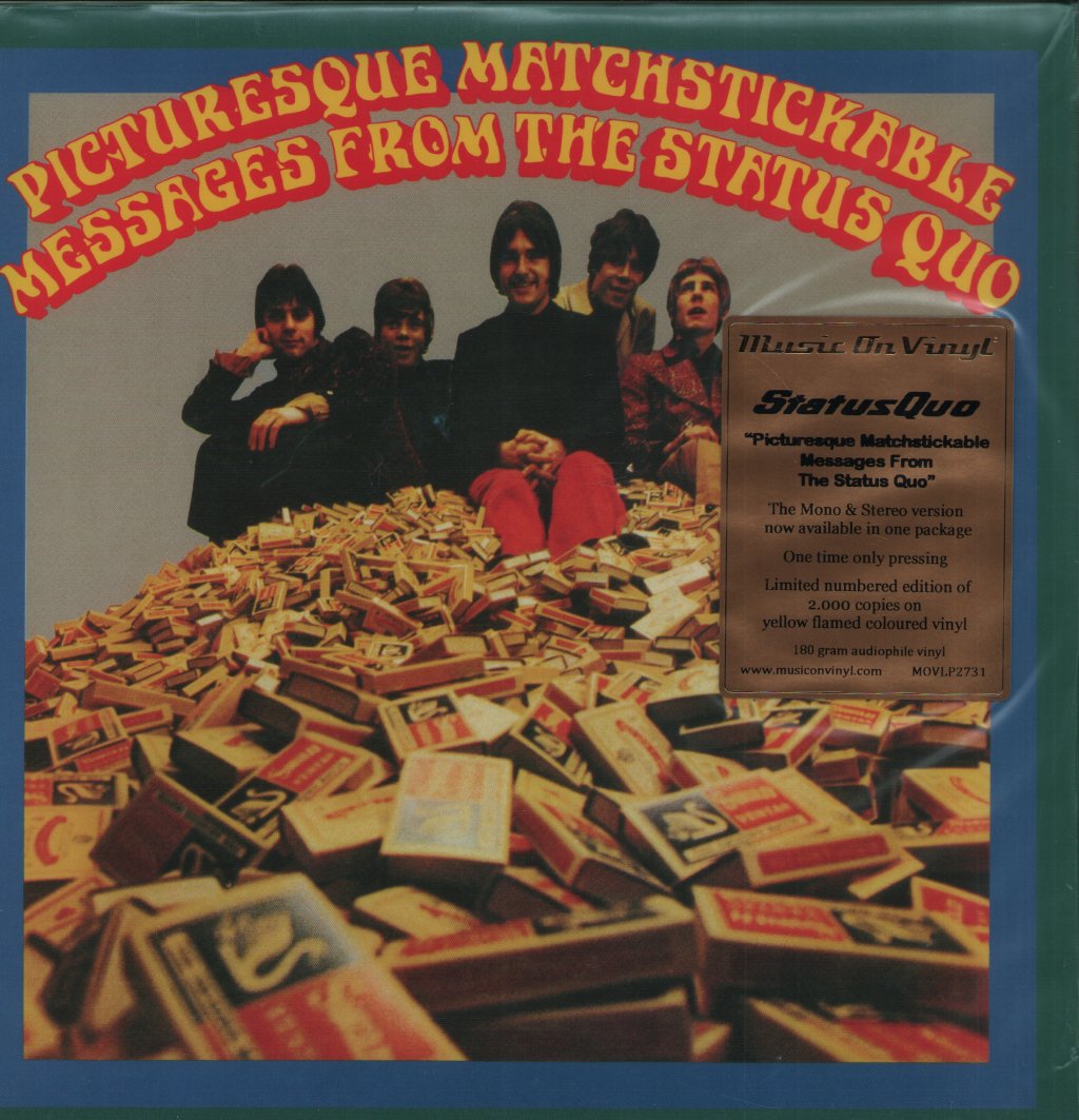 Status Quo - Picturesque Matchstickable Messages From The Status Quo - Lp