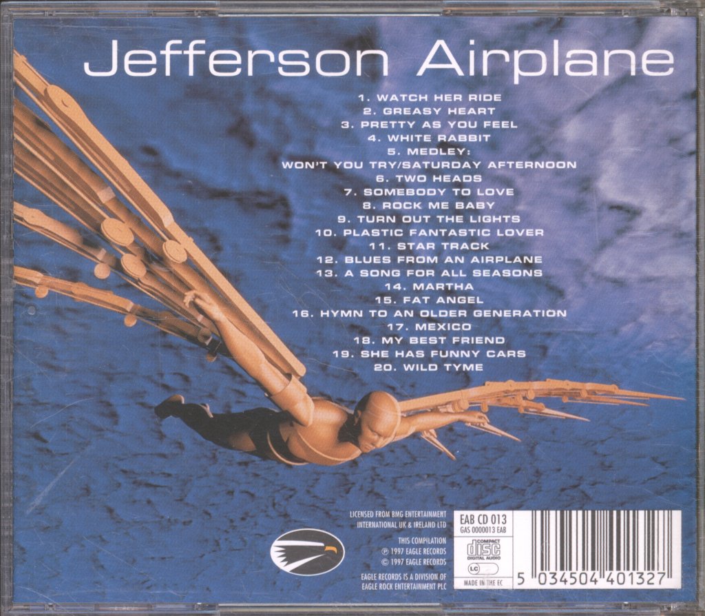 Jefferson Airplane - Masters - Cd
