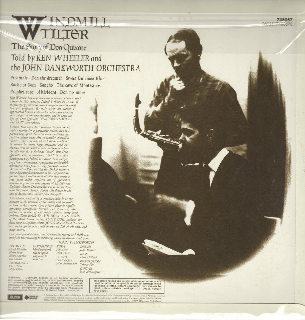 Ken Wheeler & the John Dankworth Orchestra - Windmill Tilter - Lp