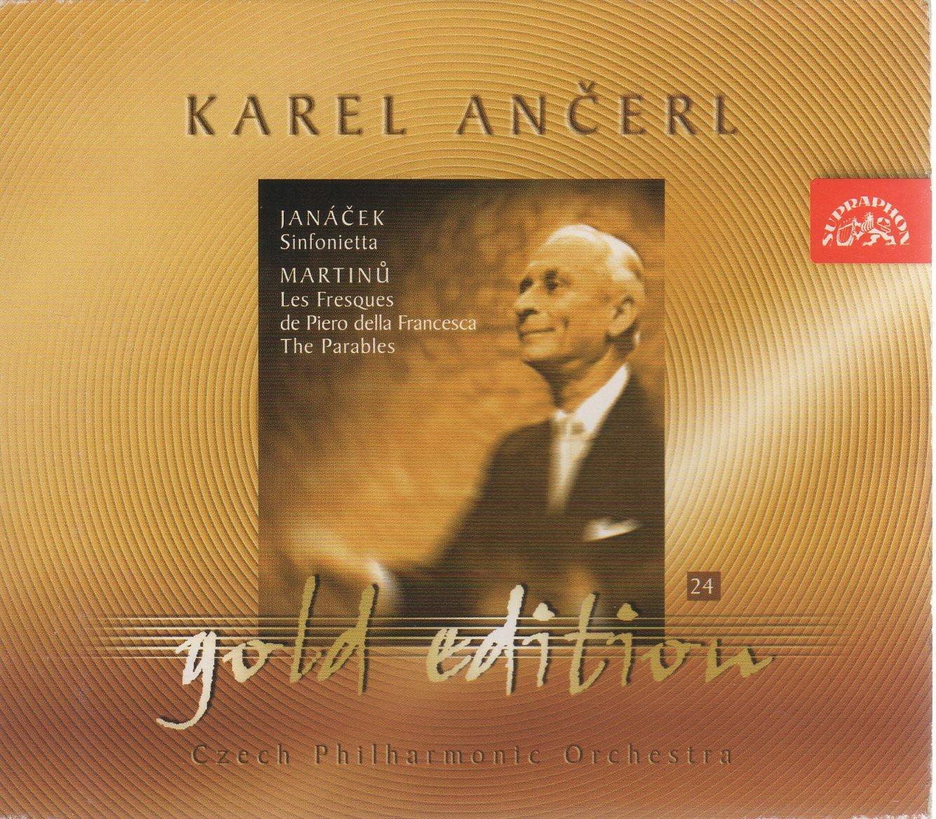 Czech Philharmonic Orchestra - Karel Ancerl Gold Edition Vol.24. Janacek - Sinfonietta; Martinu - the Parables - Cd