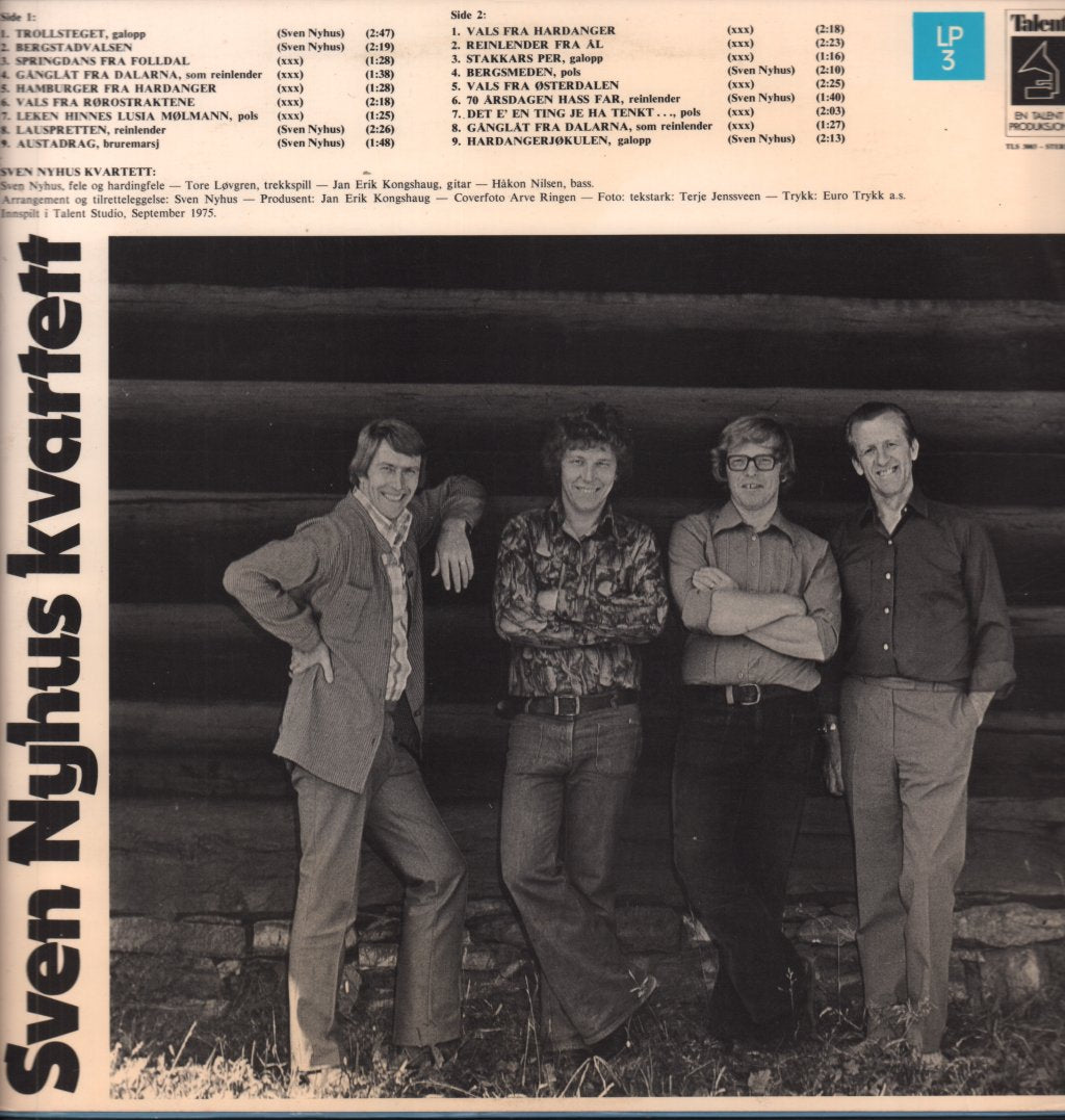 Sven Nyhus Kvartett - Trollsteget - Lp