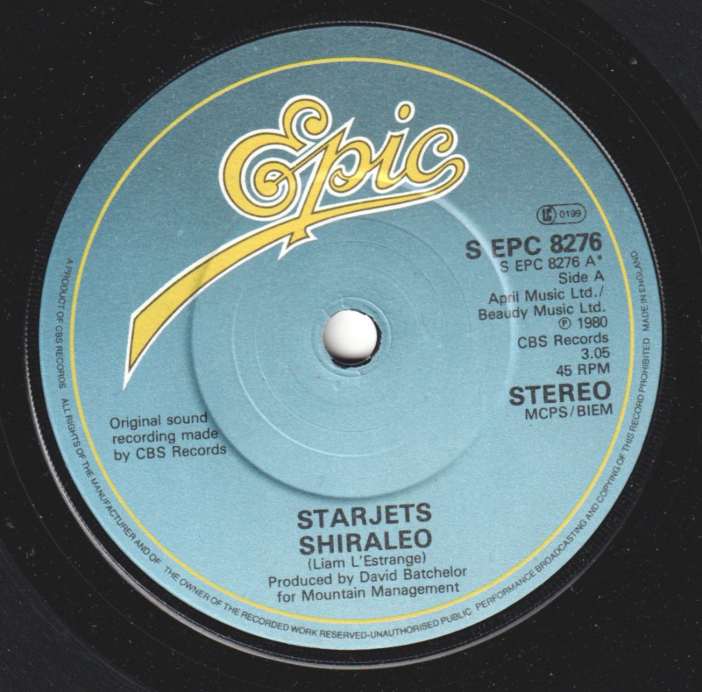 Starjets - Shiraleo - 7 Inch