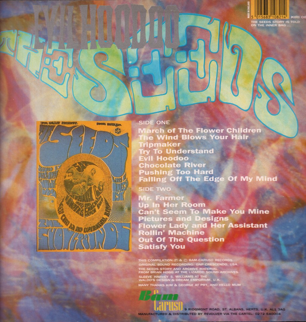 Seeds - Evil Hoodoo - Lp