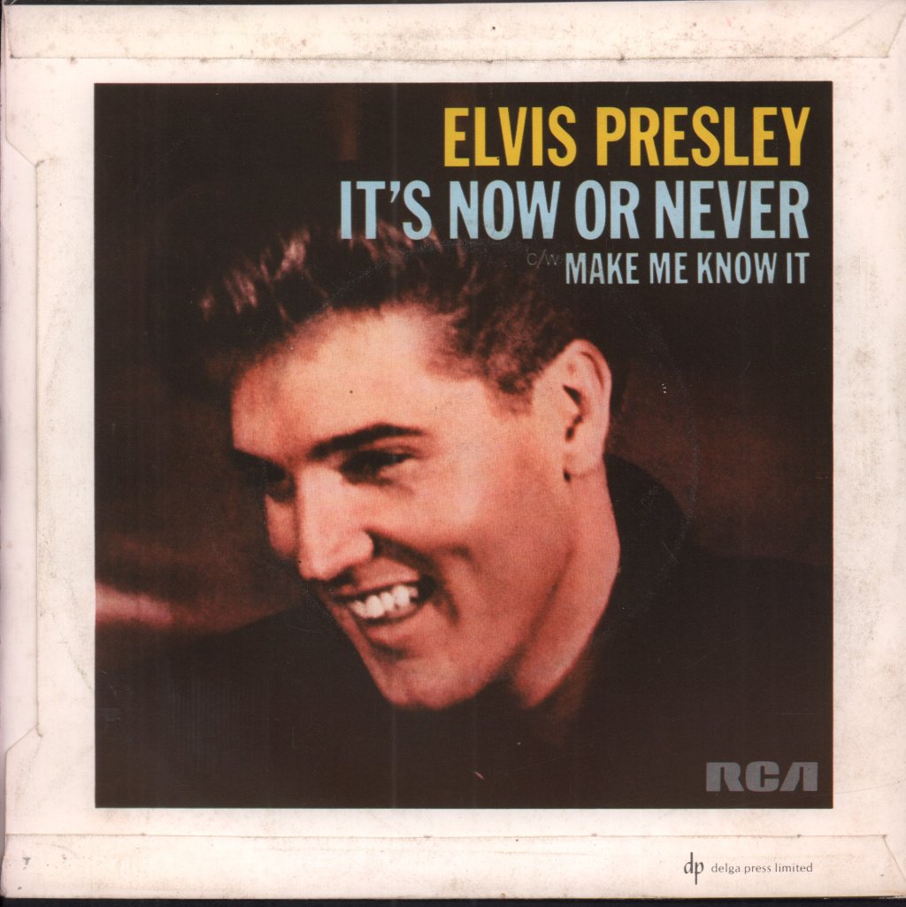 Elvis Presley - It's Now Or Never - 7 Inch