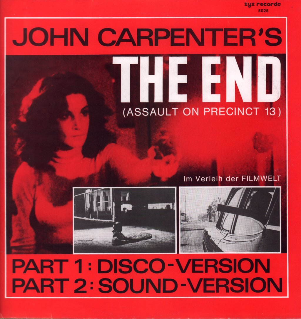 Splash Band - John Carpenter's The End (Assault On Precinct 13) (New Scratch-Mix) - 12 Inch